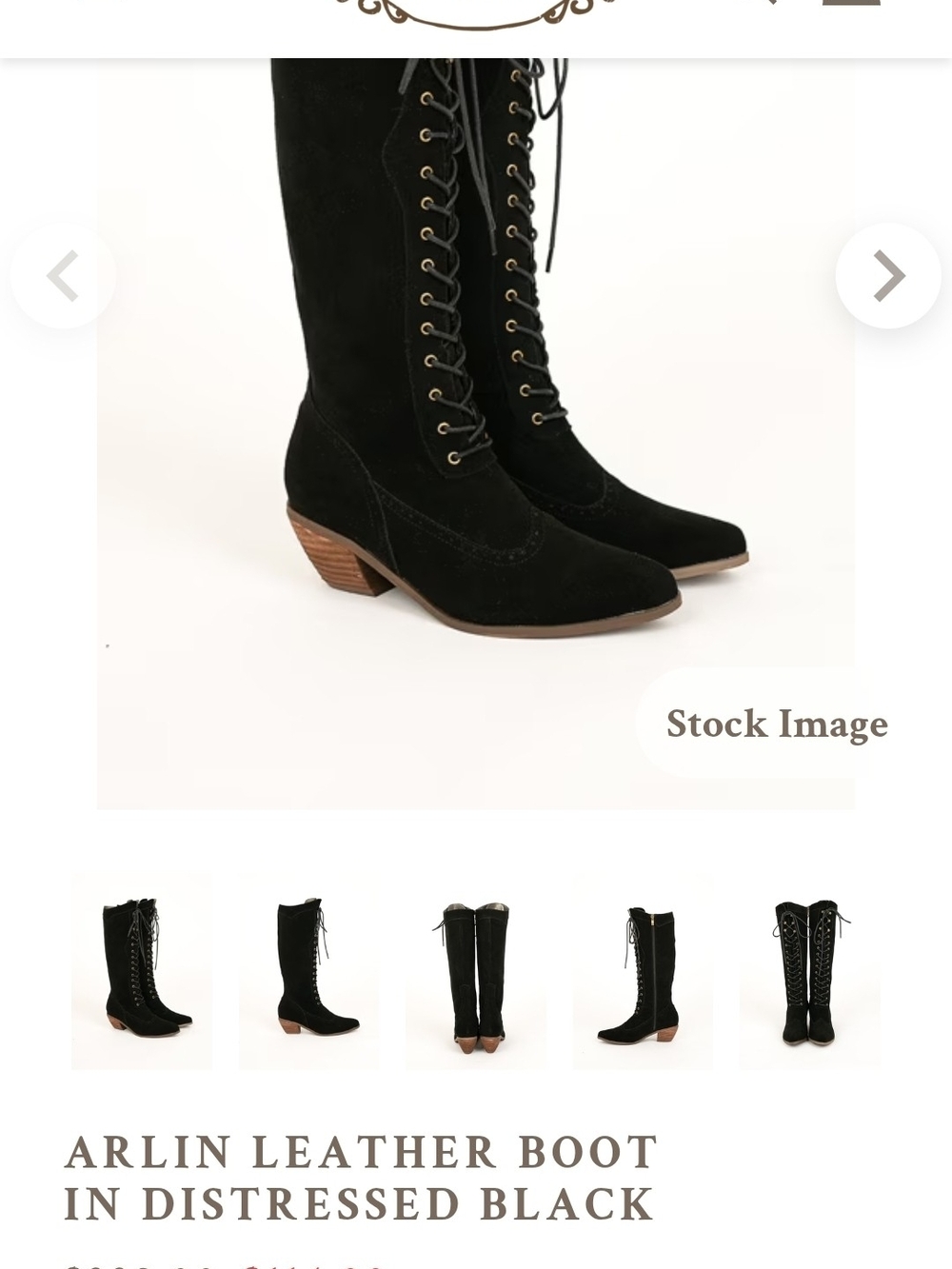 11 - NEW Joyfolie Black Distressed Leather Lace-Up Knee High Boots